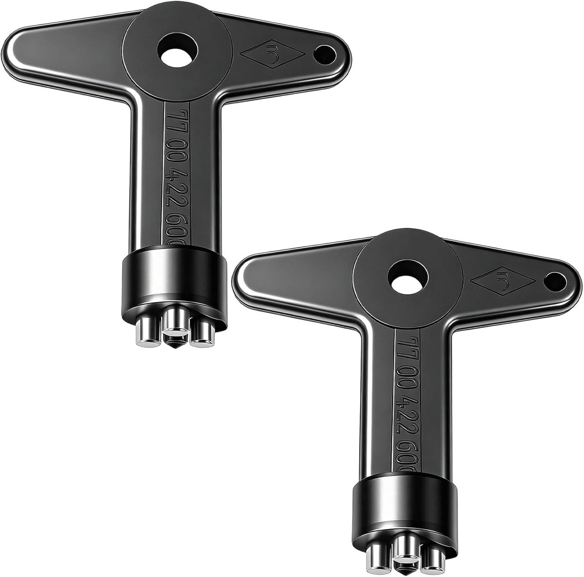 Antidiefstalsleutel set - 2 velgmoersleutels - speciaal design - eenvoudige installatie - ShopVlot