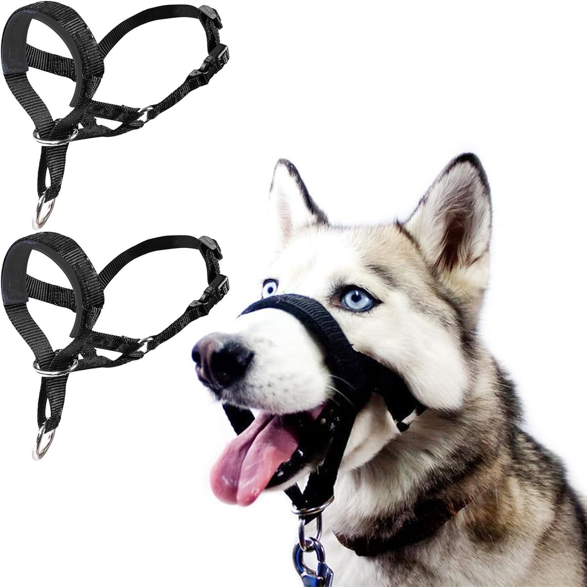 Hondentuig voor Medium Honden - Verstelbaar en Lichtgewicht - Professionele Antitrekfunctie - Ideaal voor Training - ShopVlot