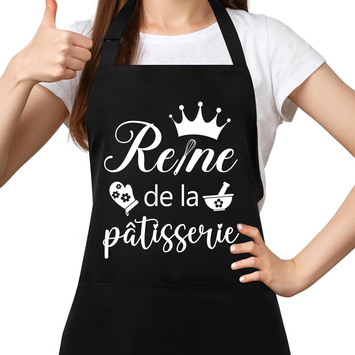 Keuken Schort voor Vrouwen - Waterproof - Verstelbaar - Perfect voor Bakken - ShopVlot