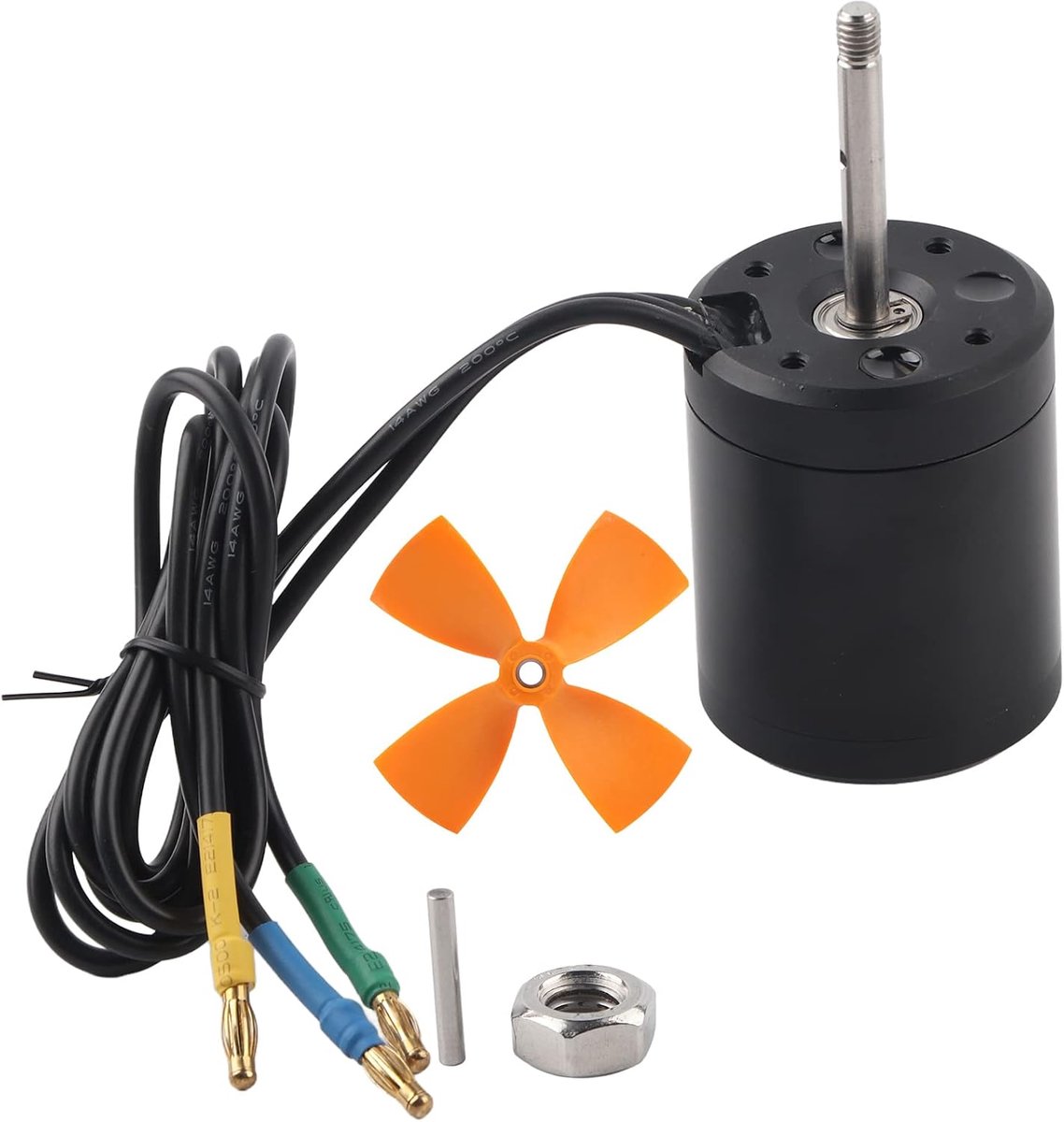 Waterdichte motor 500W - 316 roestvrij staal - hoog koppel - ideaal voor industriële toepassingen - ShopVlot