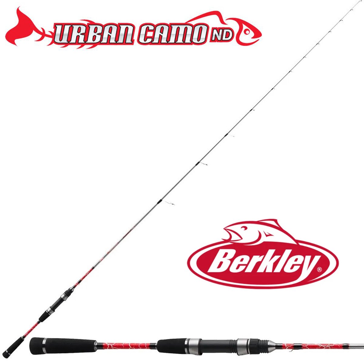 Berkley Urban Camo ND Dropshot - Dropshothengel - UL Hengel - Ultra Light - 1,91m - 3-7 g