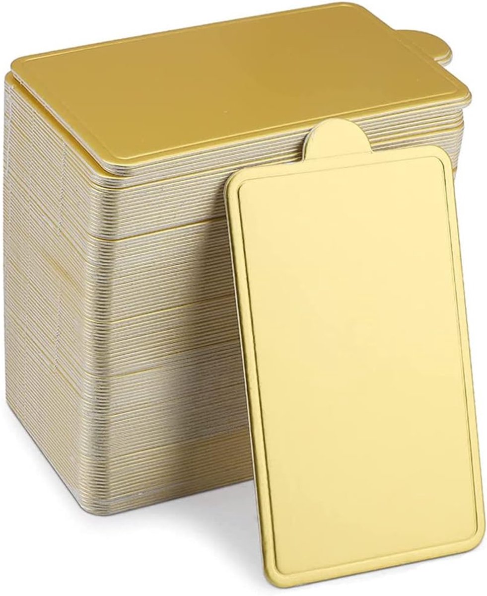 Cakeplaten set 100PCS - Gouden taartbodems - Stevig en duurzaam - Perfect voor feesten - ShopVlot