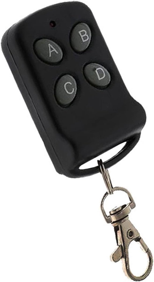 Afstandsbediening 4 Toetsen - Hoge Precisie Duplicator - 433M Draadloos - Voor Garagedeuren en Auto's - ShopVlot