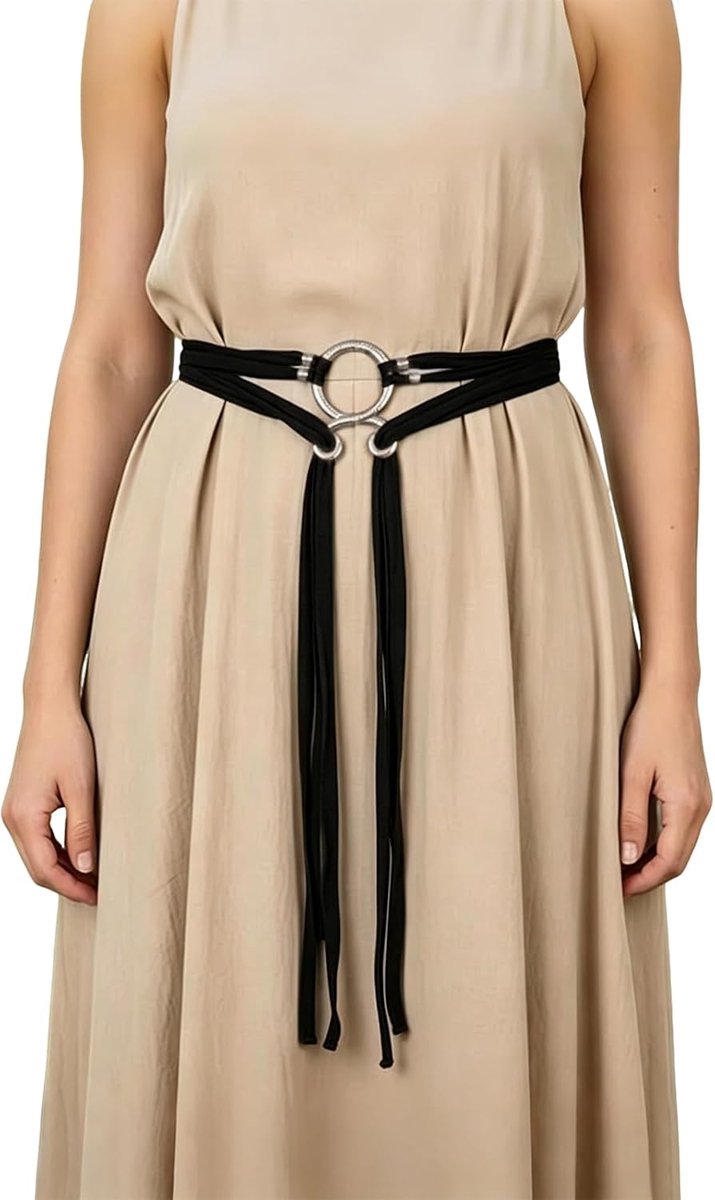 Middeleeuwse riem voor vrouwen 103 cm - verstelbaar - vintage stijl - ideaal voor carnaval - ShopVlot