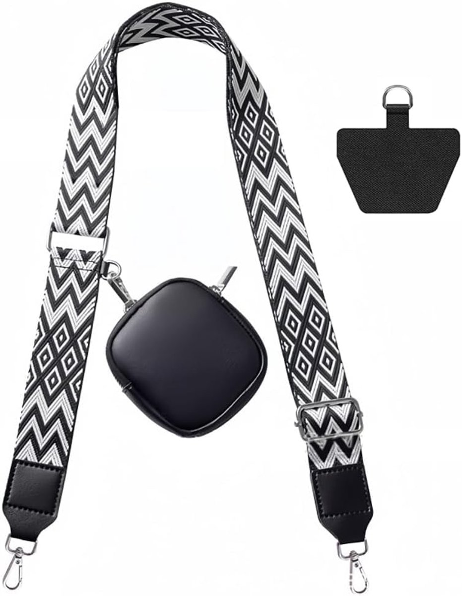Mobiele telefoontas dames - kleine schoudertas - verstelbare riem - anti-diefstal - ideaal voor dagelijks gebruik - ShopVlot