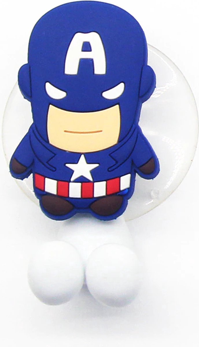 Avengers tandenborstelhouder - Captain America - zuignap