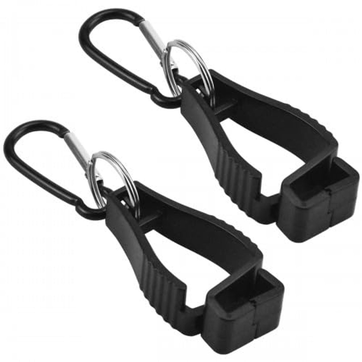 Handschoenen clips - Set van 2 met karabijnhaak - Robuust en praktisch - Voor veilig werken - ShopVlot