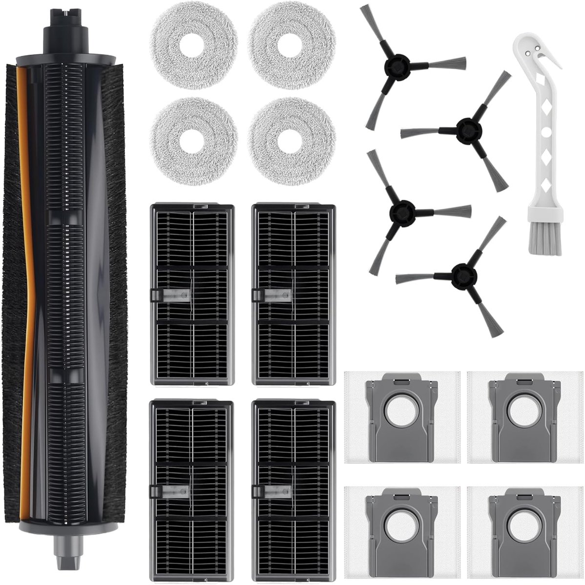 Accessoires voor stofzuiger - 18-delig - voor Dreame L10s Pro Ultra - compleet set voor optimale reiniging - ShopVlot