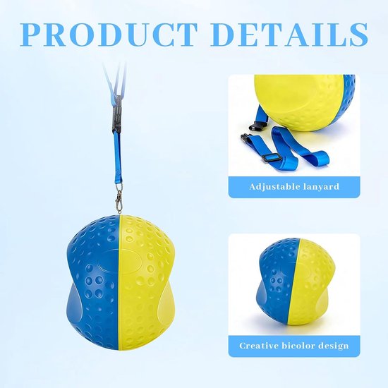 golftrainingshulpmiddelen - golftrainingsbal - optimaliseer je swing - perfect voor techniekverbetering - ShopVlot — afbeelding 2