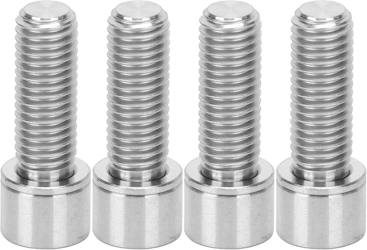 Crazy Shopping Bicycle Stem Bolts Screw, Lightweight Stem Screws M7x20mm for Bike Handlebar Stem (Primary Color) - ShopVlot