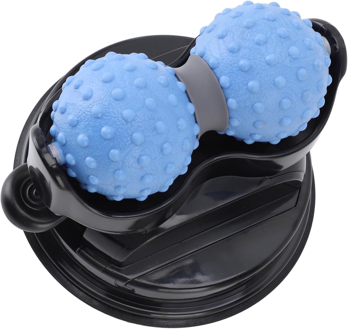 Wall Mounted Massage Ball Suction Cup Back Massager, Applicable for Shoulder Back Neck Leg Muscle Relaxation, ABS - ShopVlot