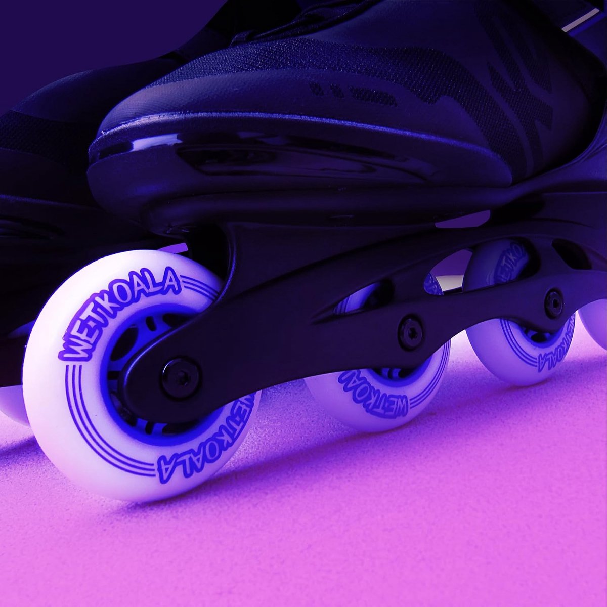 Inliner Rollers 80mm 85A (4 pcs) Strong grip and long life on any surface for inline skates, scooter, waveboard, ice - ShopVlot