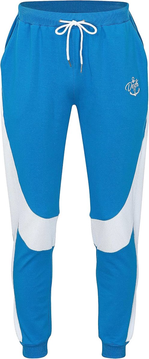 Classic Jogging Bottoms/Leisure Trousers with Pockets "Husum", Light Blue, XXL, Light Blue - ShopVlot