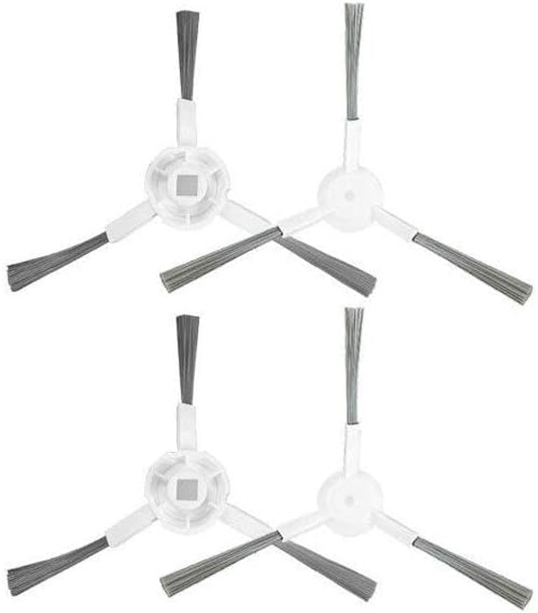 4PCS Replacement Side Brushes for Dreame S10/S20/X10/X20/W10S PRO Robot Vacuum Cleaner Accessory Side Brushes Kit - ShopVlot