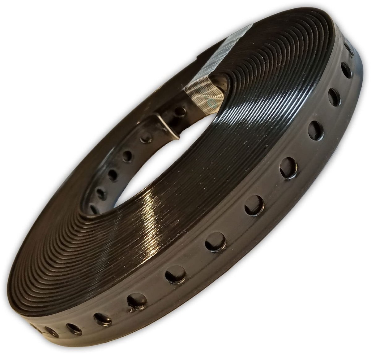 1 roll (10 m) plastic coated black (14 mm) - ShopVlot