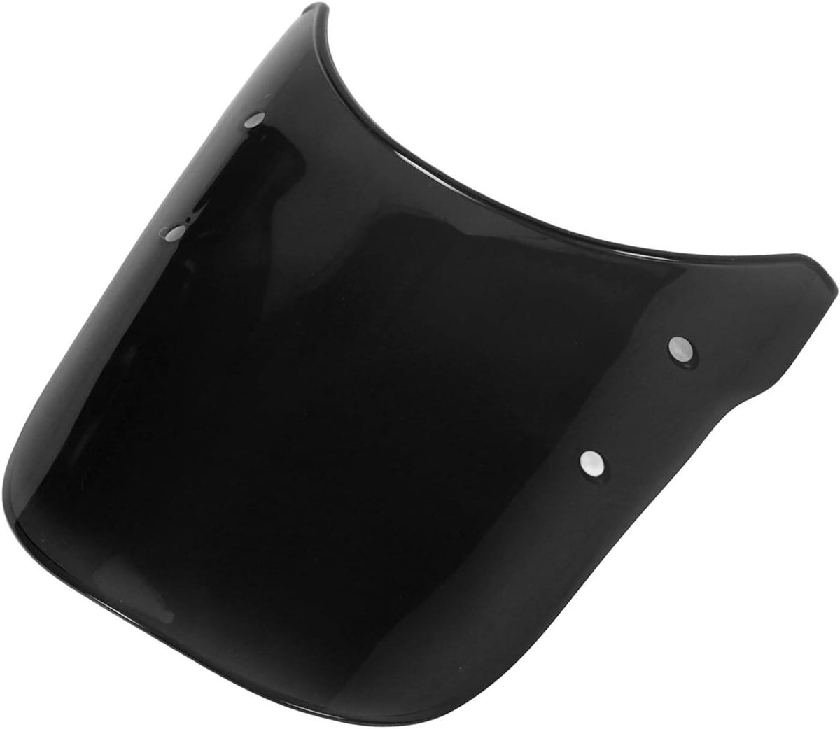 Motorfiets Voorruit - Windscherm Deflector - Comfortabel Rijden - Hoge Sterkte PC Materiaal - 26 x 23 x 7 cm