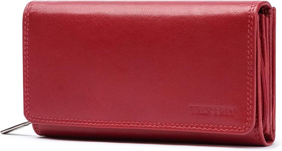 Frentree Women's Wallet, Genuine Nappa Leather, Large Leather Wallet with RFID Protection, Soft Genuine Leather - ShopVlot