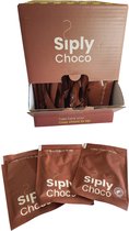 Siply Choco - chocolademelk poeder- 100 zakjes van 23 gram - instant cacao - PR Coffee