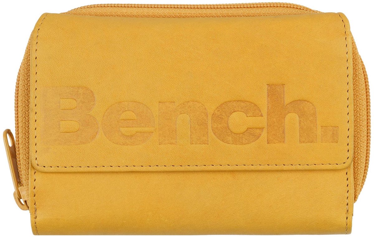Bench Portemonnee 14 cm - Dames - Horizontaal - sonnengelb