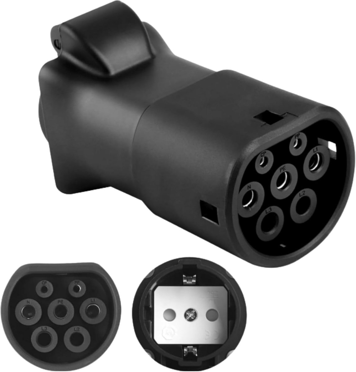 V2L Adapter Type 2 naar Schuko 3.5 kW - Waterdicht IP54 - Voor BYD Elektrische Auto - Ideaal voor Camping - ShopVlot