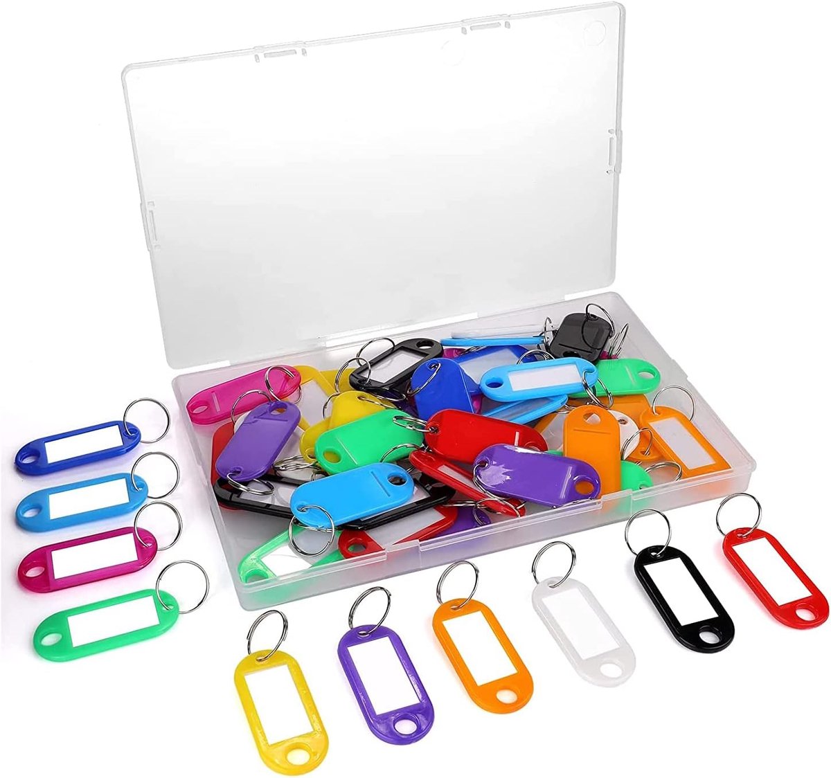 Keychains for writing on 30 pieces - ShopVlot