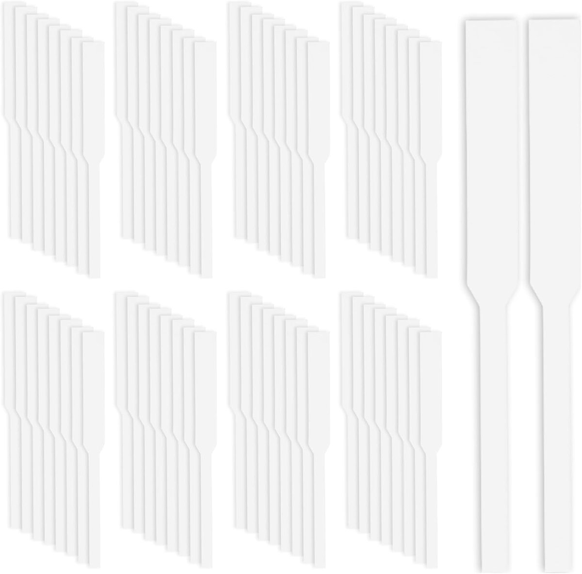 Geurstrips, wit, 400 wegwerpgeurdoekjes - 400 dikke papieren stroken, afmetingen 13 cm, absorberend en beschrijfbaar - ShopVlot
