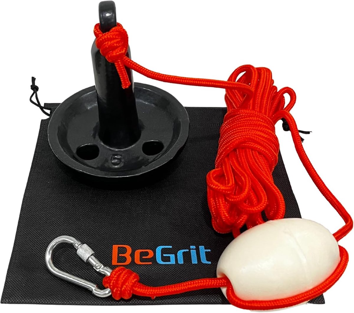 BeGrit 5lb kayak anchor mushroom anchor kit carbon steel boat anchor - ShopVlot