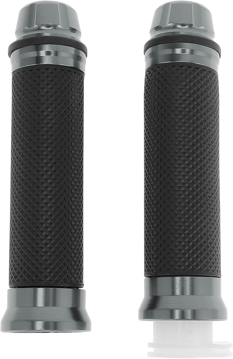 7/8 "22mm 15/16 "24mm Motorfiets Handgrepen Cover Kit Aluminiumlegering Rubber Handvat Bar Gasklepgrepen voor - ShopVlot