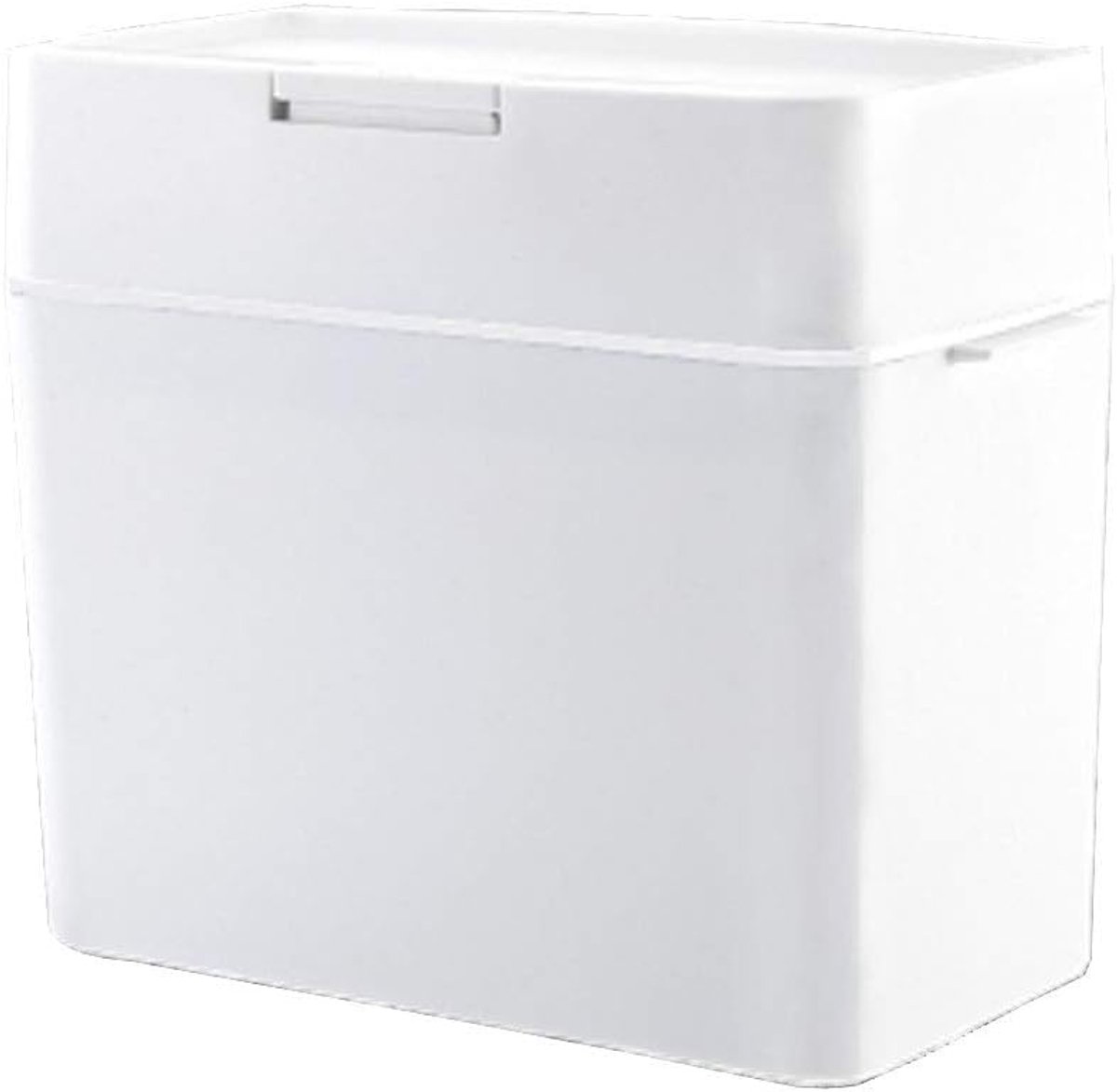 Square Press Type Sealed Trash Can Bathroom Living Room Kitchen Trash Can Household Creative Trash Can With Lid - ShopVlot