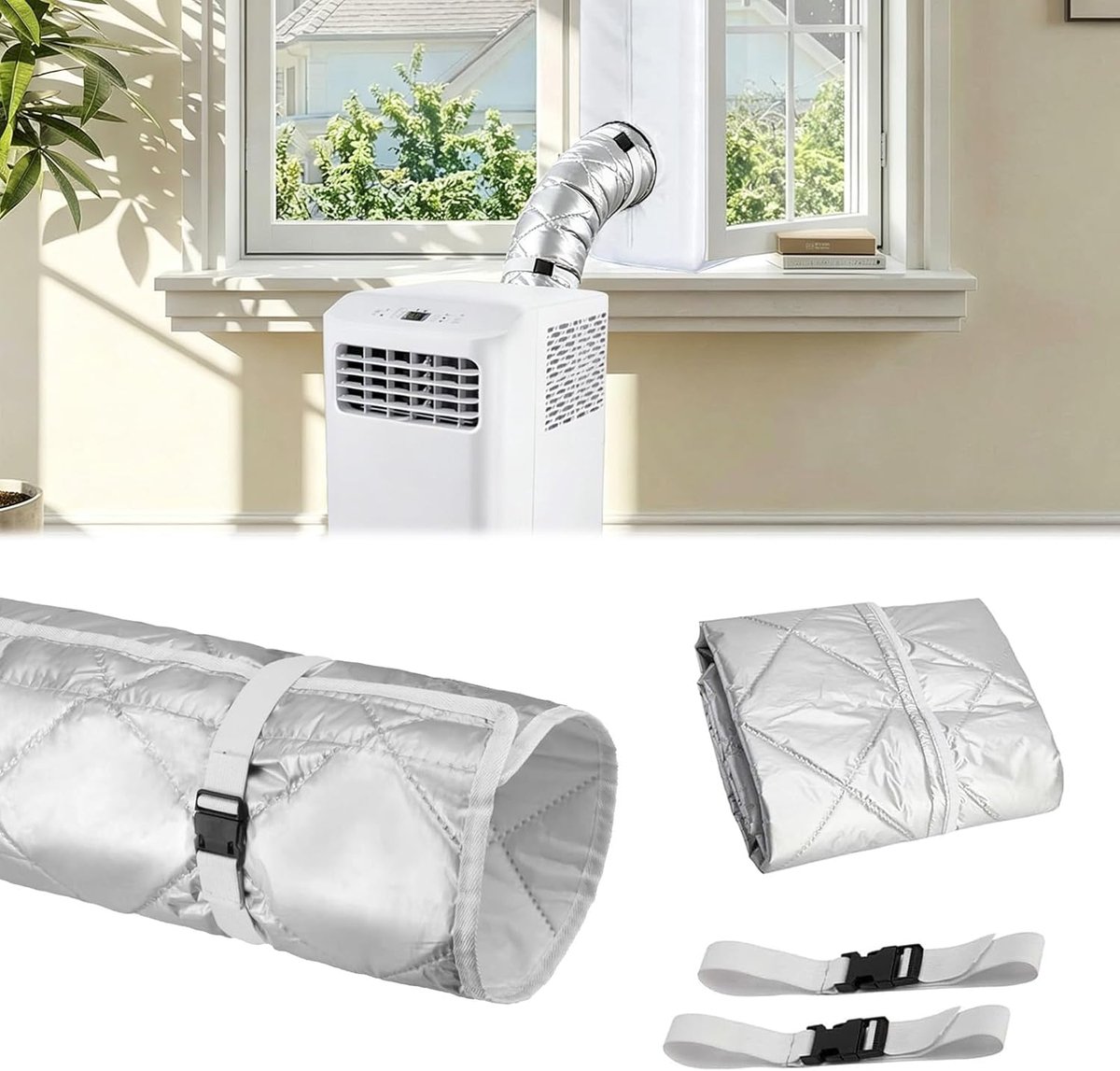 Hose Cover for Mobile Air Conditioning – Protective Cover for Air Conditioning Hose – Insulation – Insulating Cover - ShopVlot