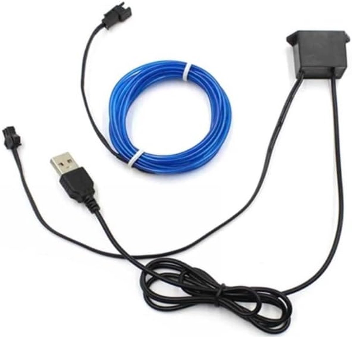 EL Wire - USB - 5 Meter - Blue - ShopVlot