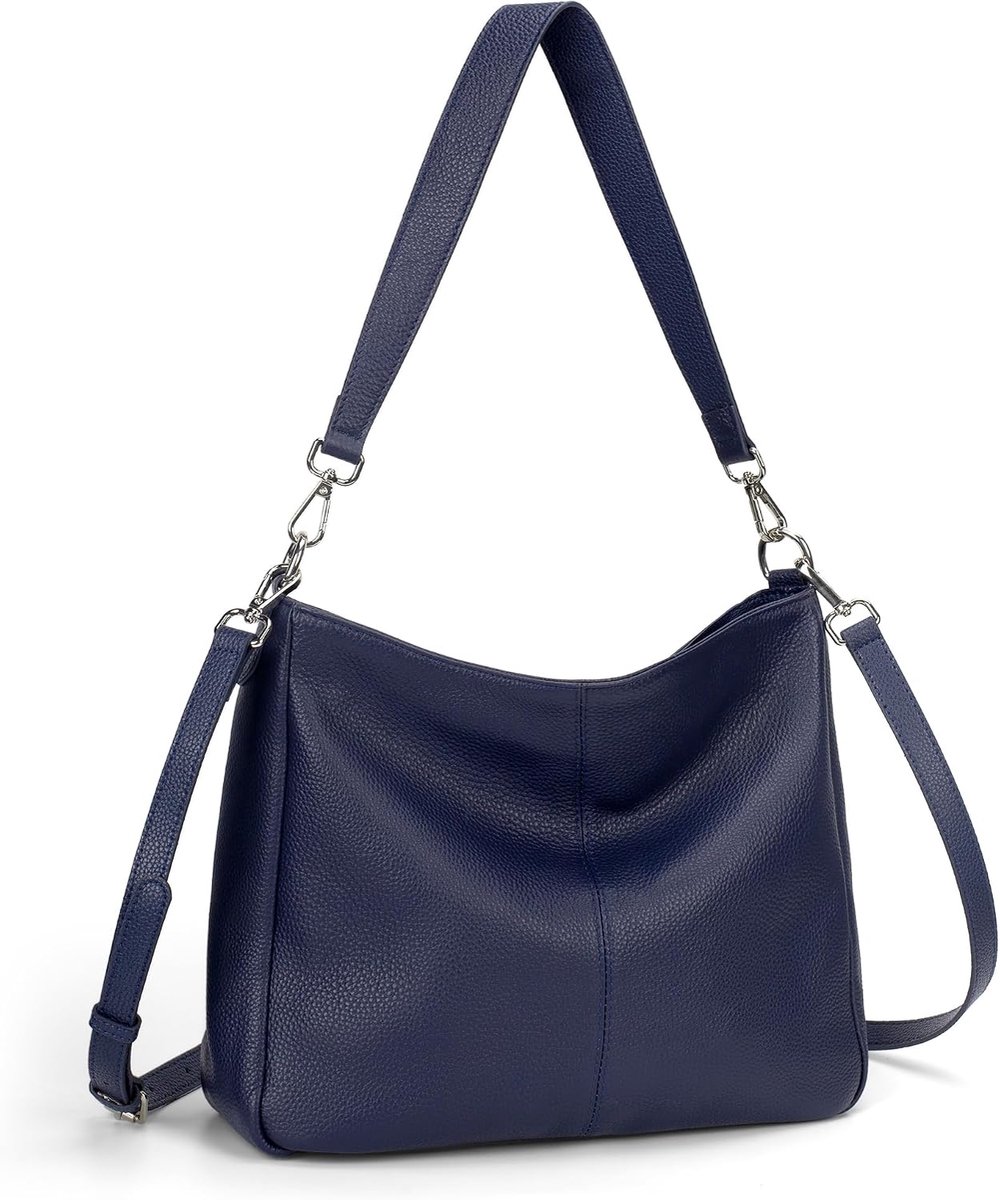 befen Echt lederen hobo tassen portemonnees voor vrouwen, vrouwen schoudertas handtassen crossbody tas met 2 - ShopVlot