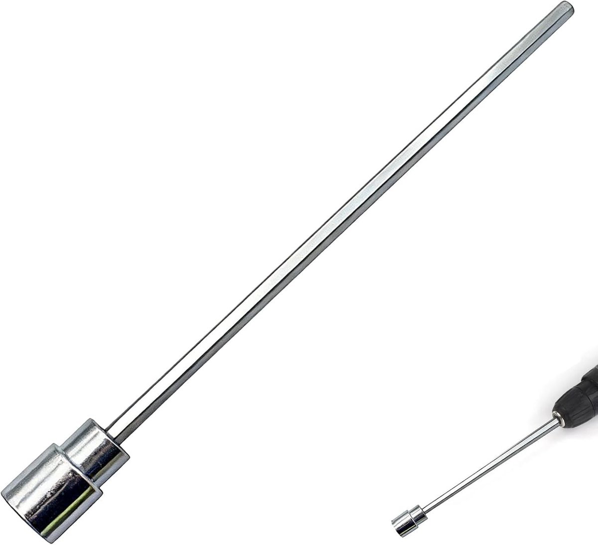 Caravan jack adapter 30 cm - hexagonaal - 19 mm aansluiting - eenvoudig stabiliseren - ShopVlot