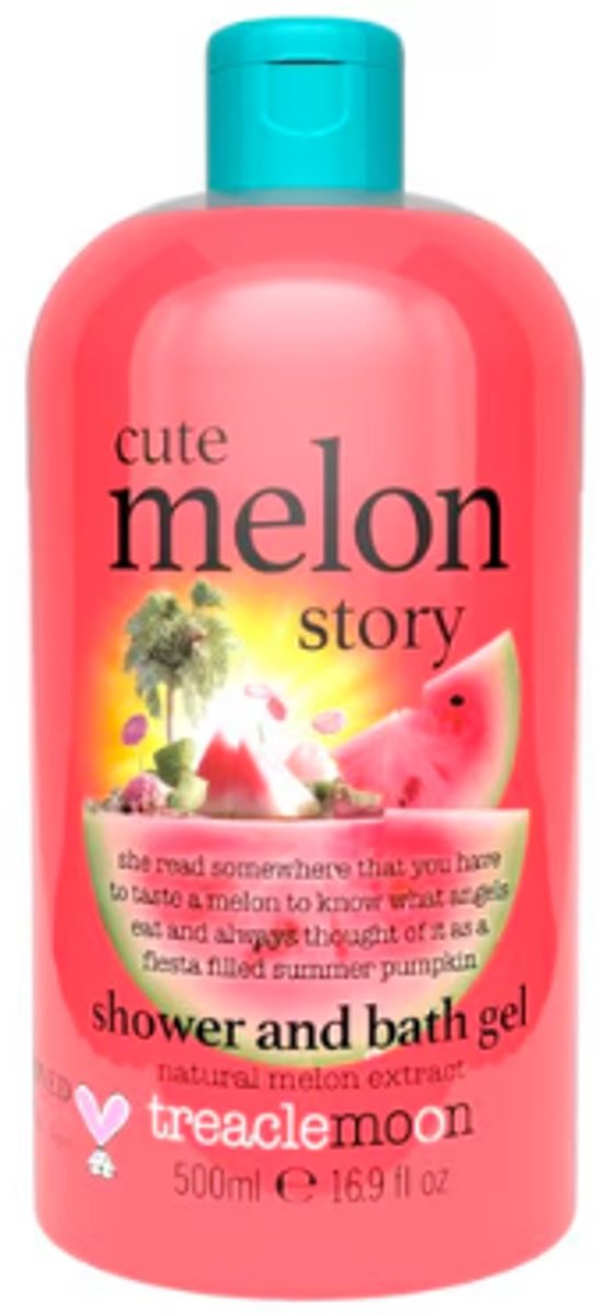 Zomer Douchegel Cute Melon Story - Treaclemoon | 1x500 ml | Verzorgende Douchegel | Verzorgingsproducten Zomer Limited Edition 2026