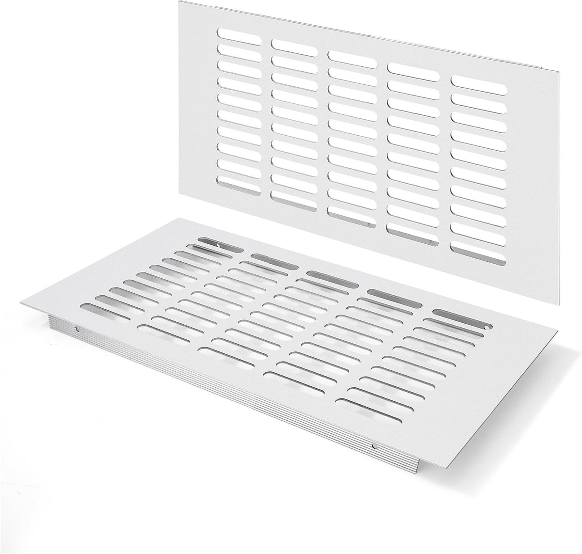 Ventilatierooster 150 x 300 mm - Aluminiumlegering - Corrosiebestendig - Ideaal voor kasten - ShopVlot