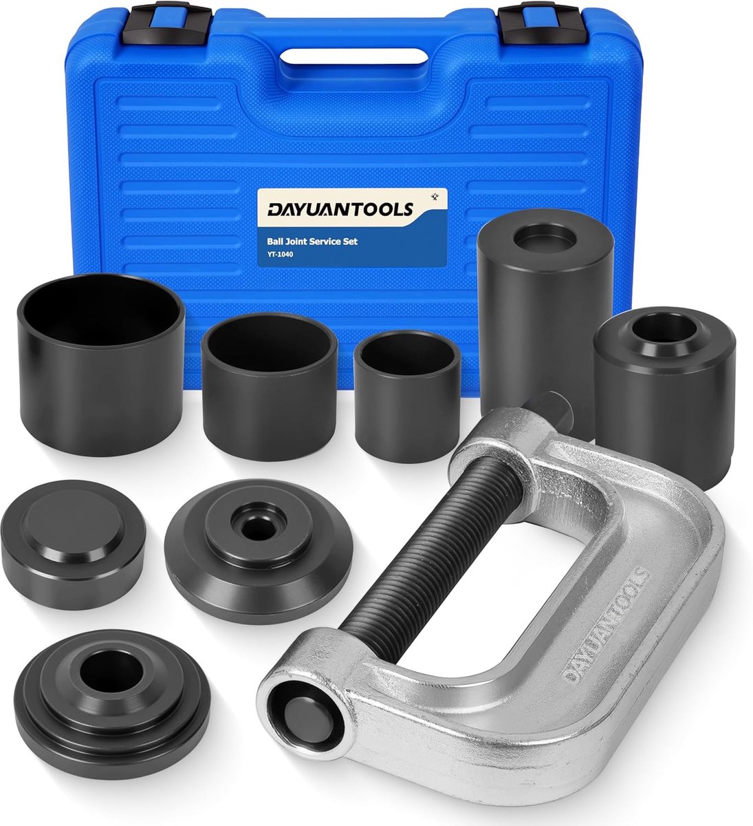 Ball Joint Puller Set 10-Delig - 4-in-1 Hinge Tool - Geschikt voor 4WD Voertuigen - Eenvoudige Montage en Demontage - ShopVlot