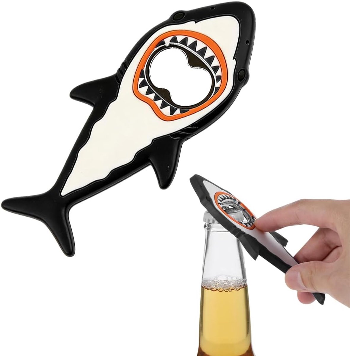 Flessenopener - Haringvorm - Creatief design - Perfect als vissersgeschenk - ShopVlot
