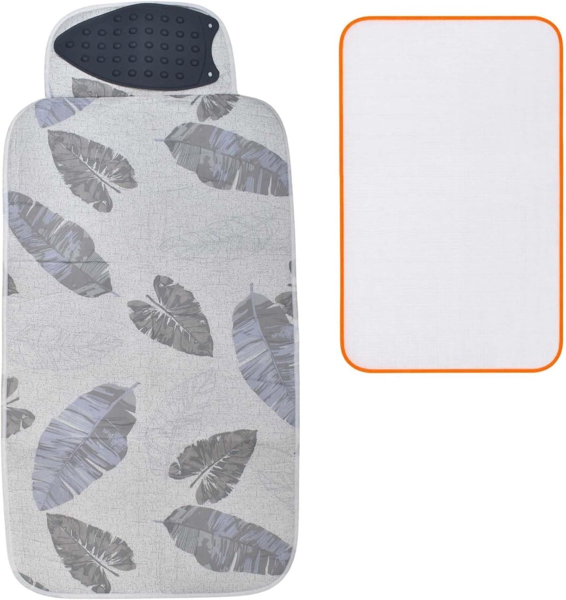 Draagbare strijkmat 48 x 85 cm - siliconen strijkdoek - hittebestendig katoen - perfect voor thuis en op reis - ShopVlot