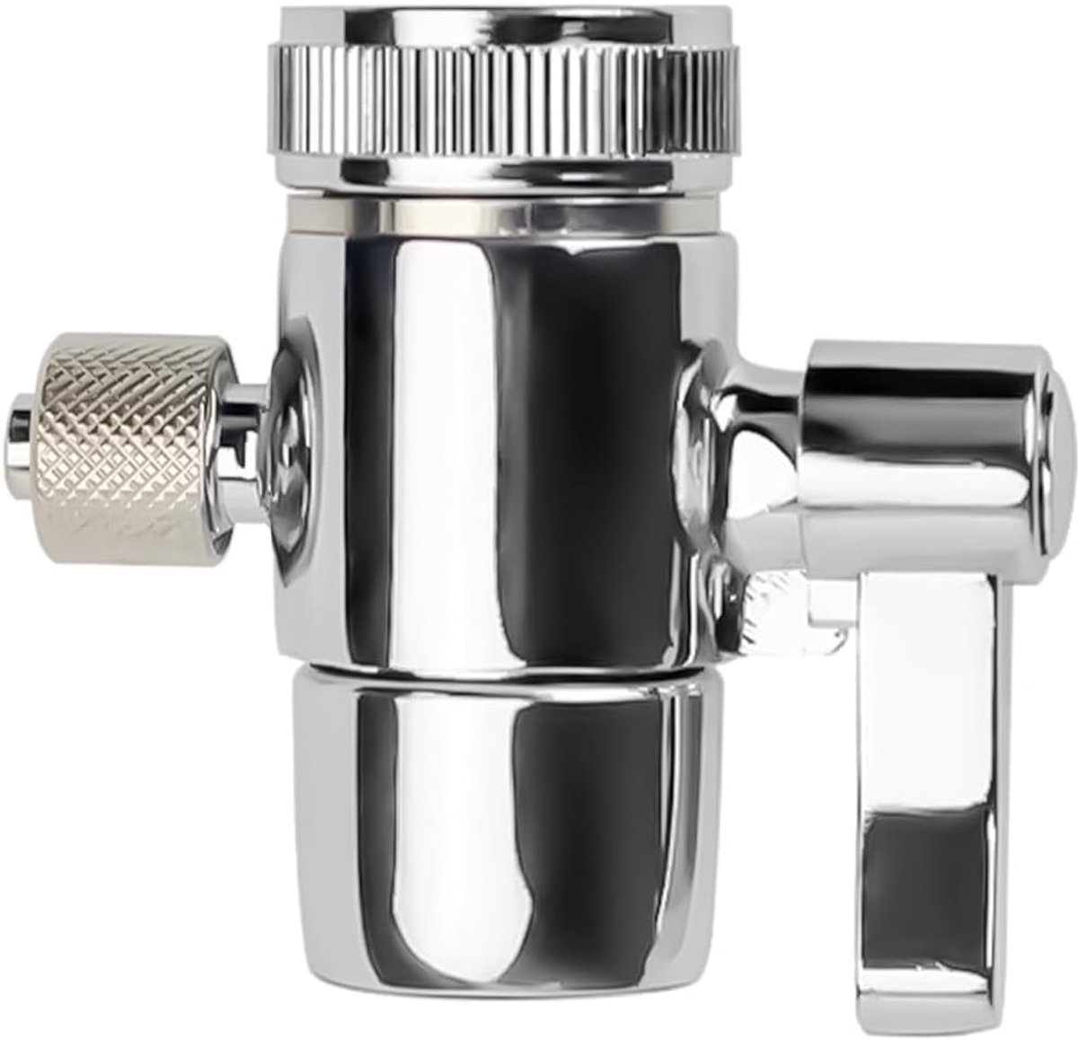 Kraan omleidingsklep M22 - Koperen constructie - Duurzaam ontwerp - Ideaal voor aanrecht waterfilter - ShopVlot