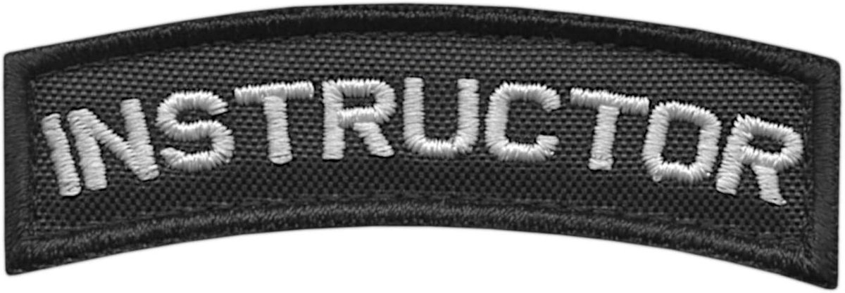 Instructor Shoulder Tab Contractor Army Morale Tactical Fastening Patch - ShopVlot
