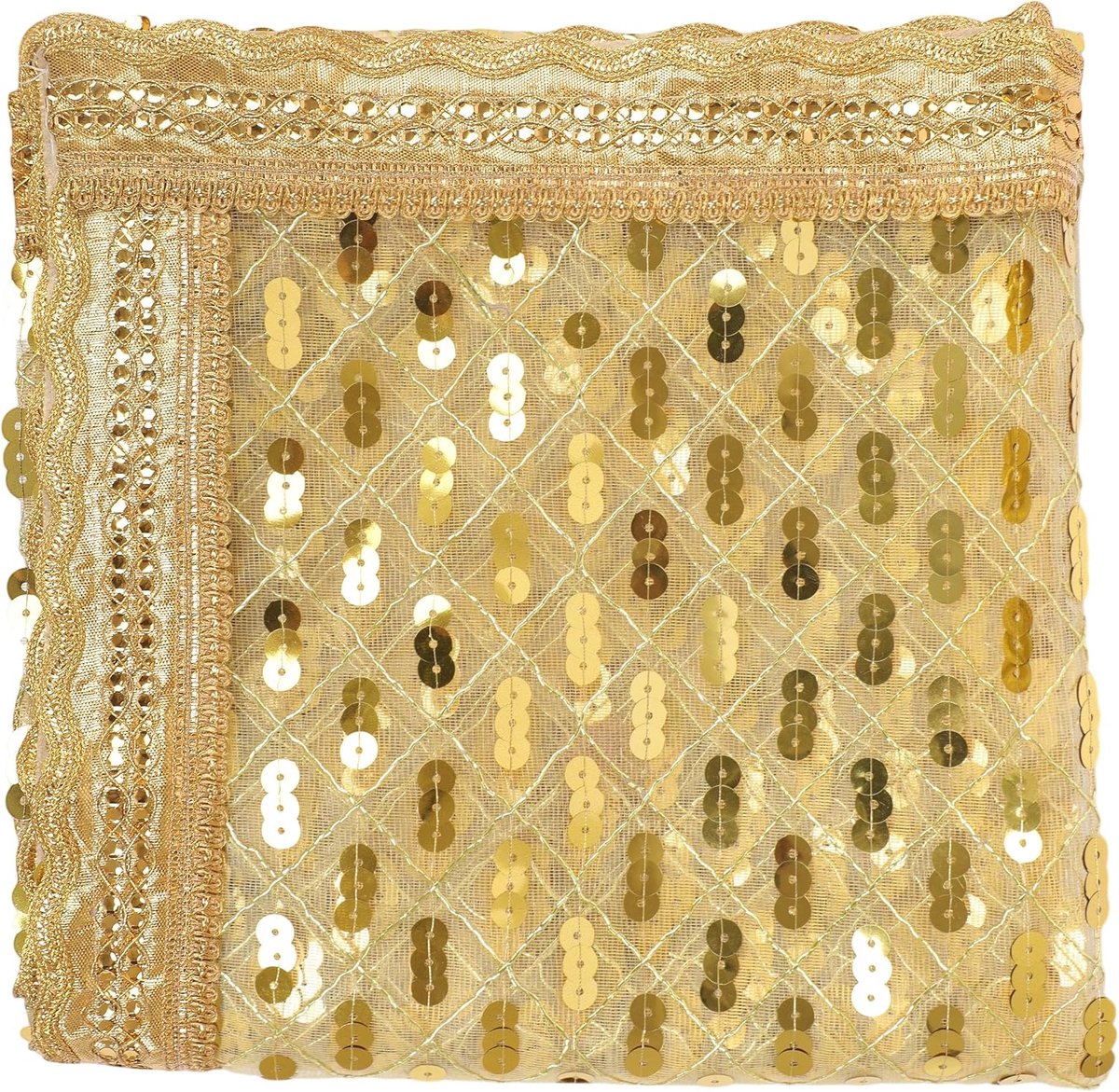 Decorative Mat Aasan Chunari Backdrop Pooja Cloth Chunni Indian Traditional Festival Decoration MATA Ki Chunri for - ShopVlot