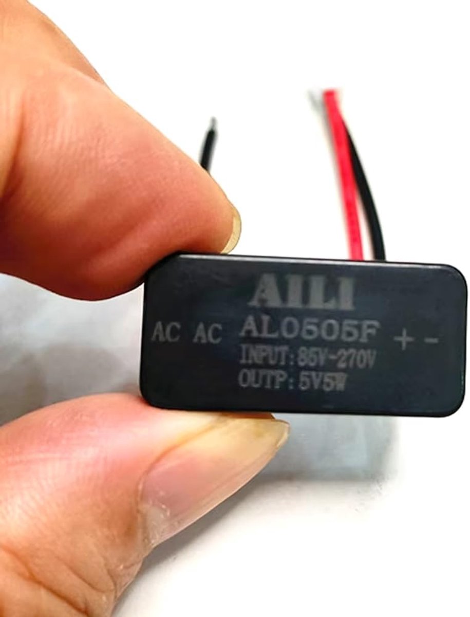 AC 220V to DC 5V/1A mini transformer 5W waterproof epoxy molded light power supply separator driver - ShopVlot