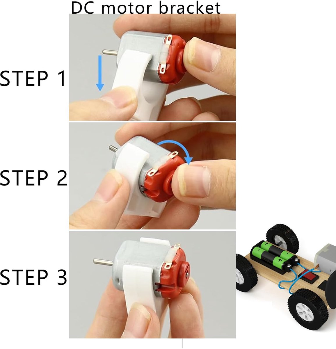 CHENYU 103-delige mini-elektrische motor, set voor kinderen, elektrische motor - ShopVlot