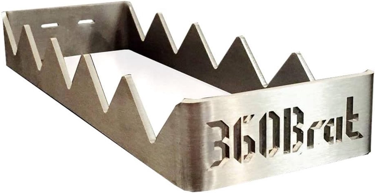 Casserole 5.9 Bratwurst Holder Stainless Steel 3mm BBQ Frame - ShopVlot
