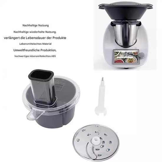 Van toepassing op Thermomix TM6/TM5Groentesnijder en -rasp -Van toepassing op Thermomixaccessoires — afbeelding 4
