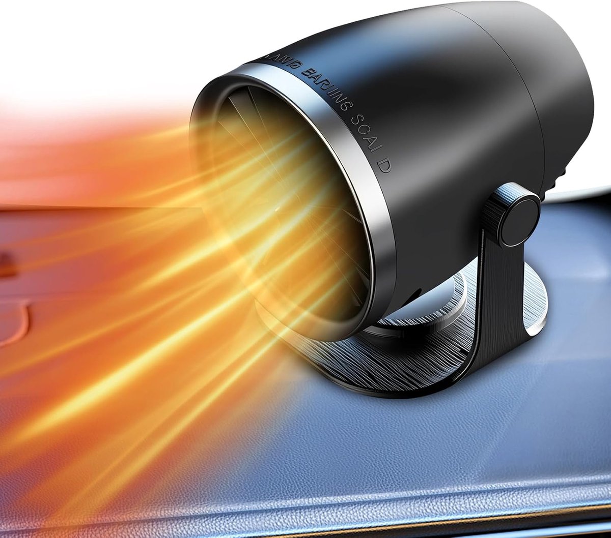 Portable Car Heater, 12 V Car Heater, Windscreen Heater, Defroster with Cigarette Lighter, 360° All-Around Air Supply - ShopVlot