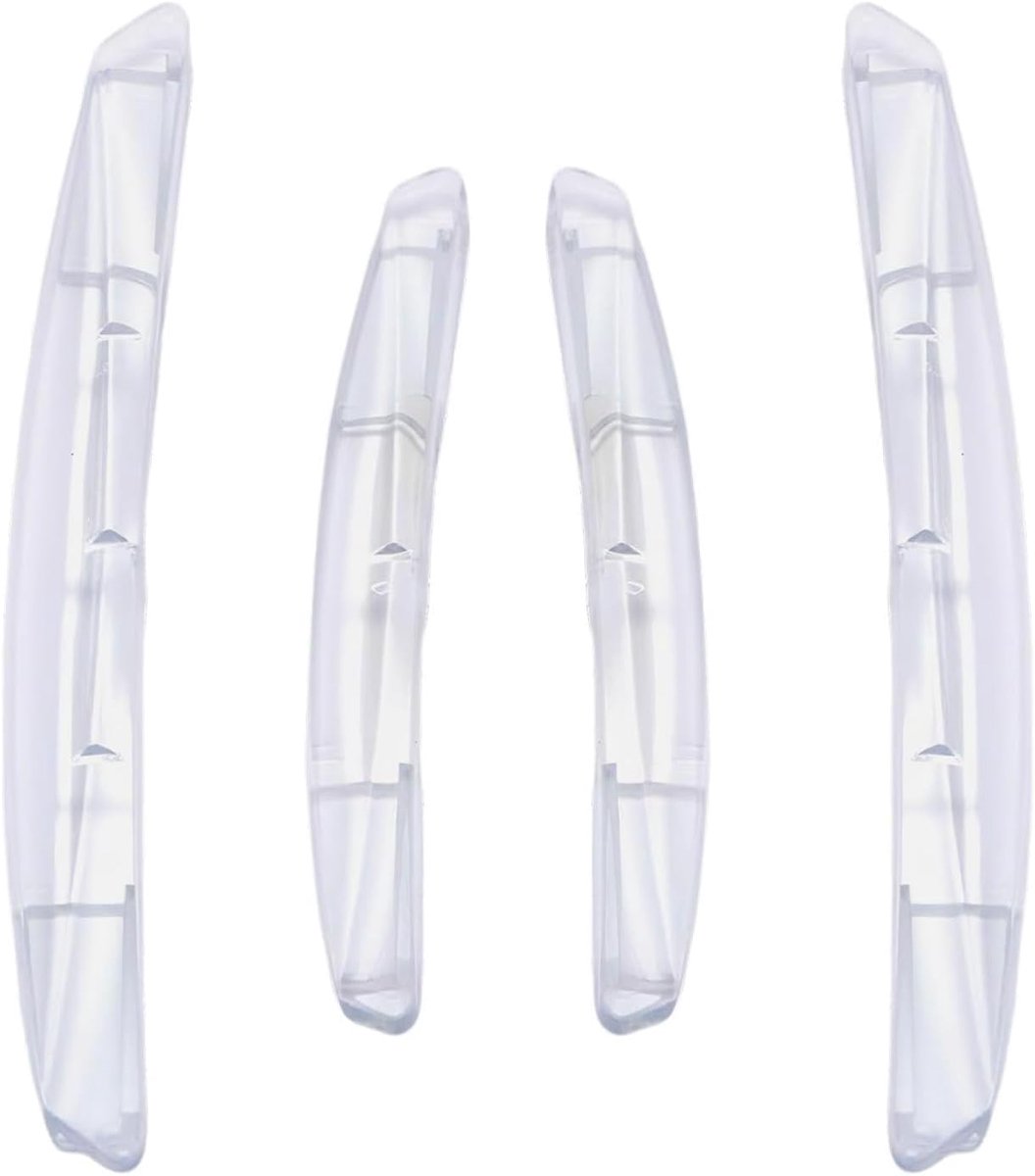 Pack of 4 Car Door Protection Anti-Collision Protection Strips Transparent Rubber for Car Door Edges - ShopVlot