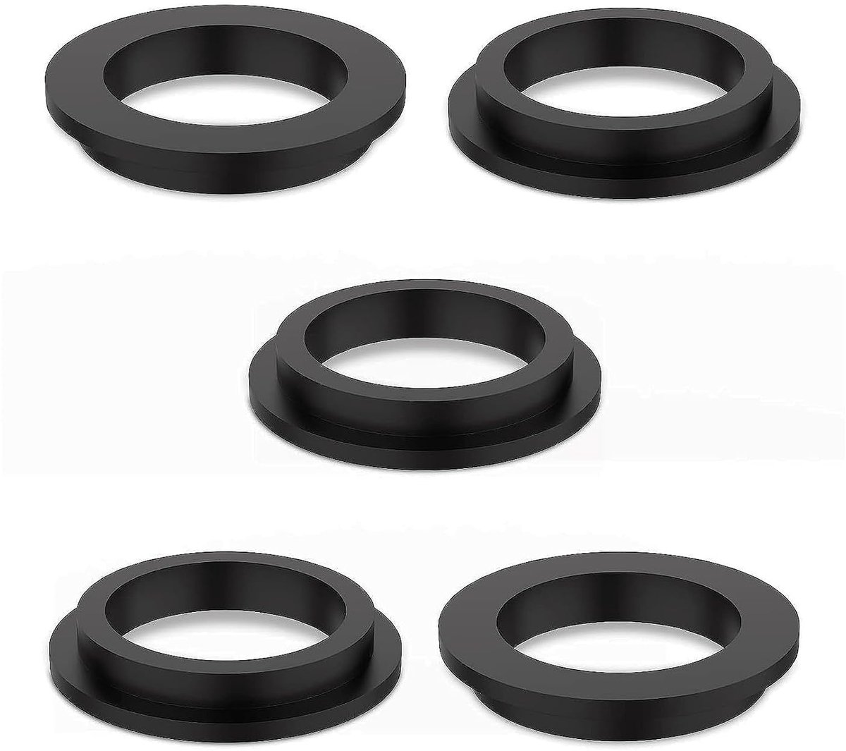 Pack of 5 Pool O-Rings Spare Part Rubber Sealing Washers Washers Filter Pump Sealing Rings Round Seal Suitable for - ShopVlot