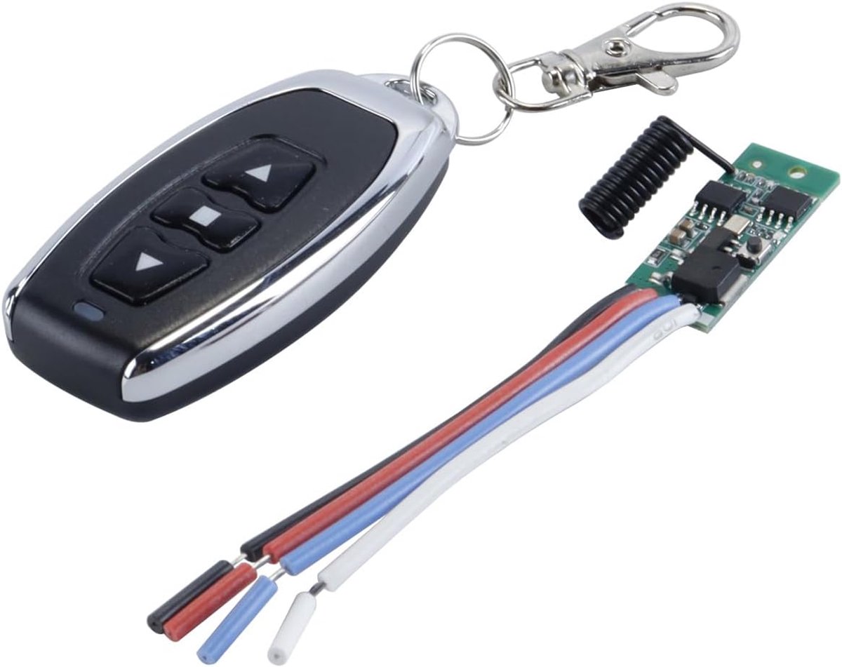 433MHz PWM 12V DC-controller - afstandsbediening - dimmer en snelheidsregeling - voor lampen en motoren - ShopVlot