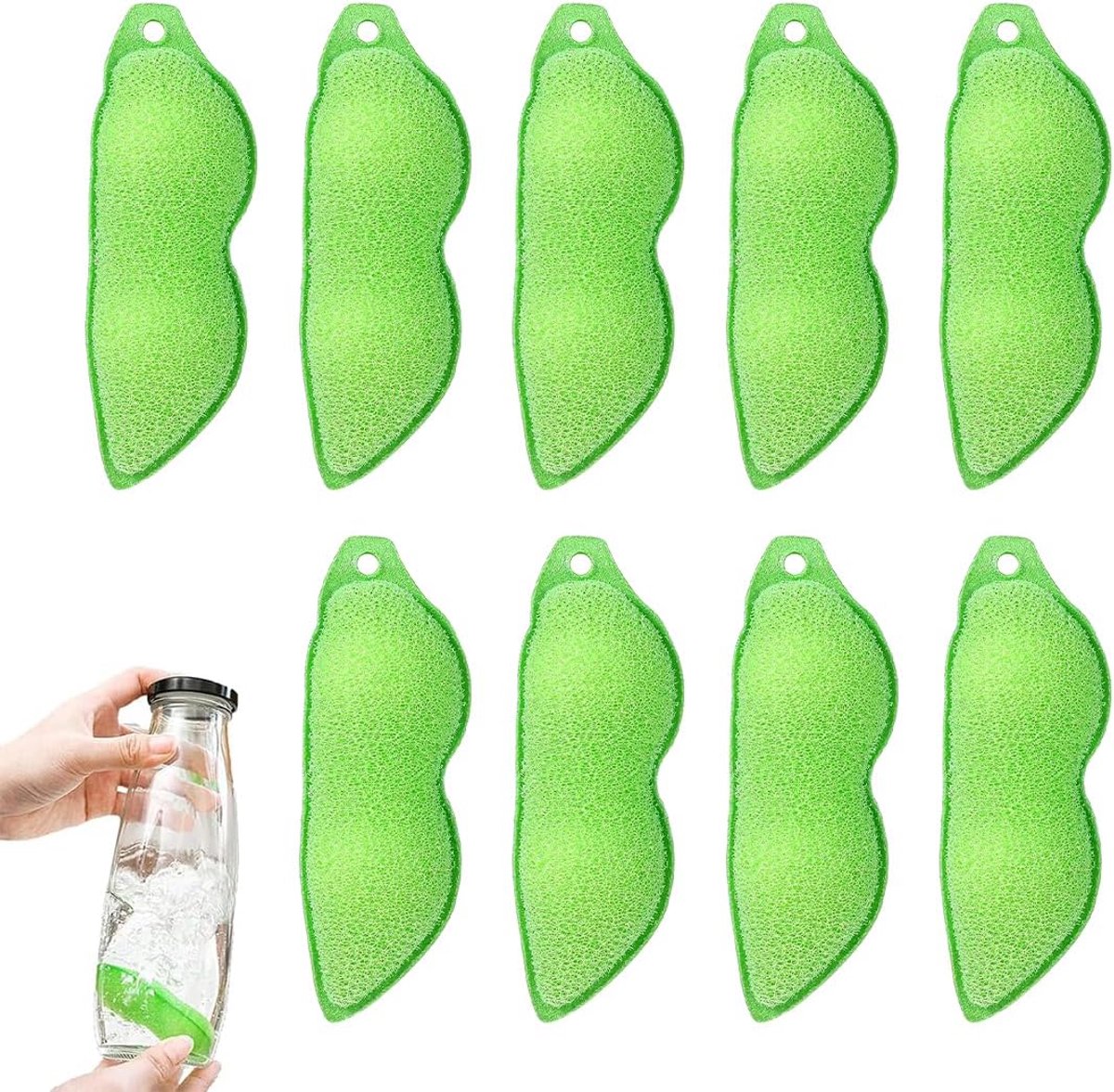 Bottle Cleaner - Pea Vorm - Magic Beans - Effectieve schoonmaak voor flessen - ShopVlot